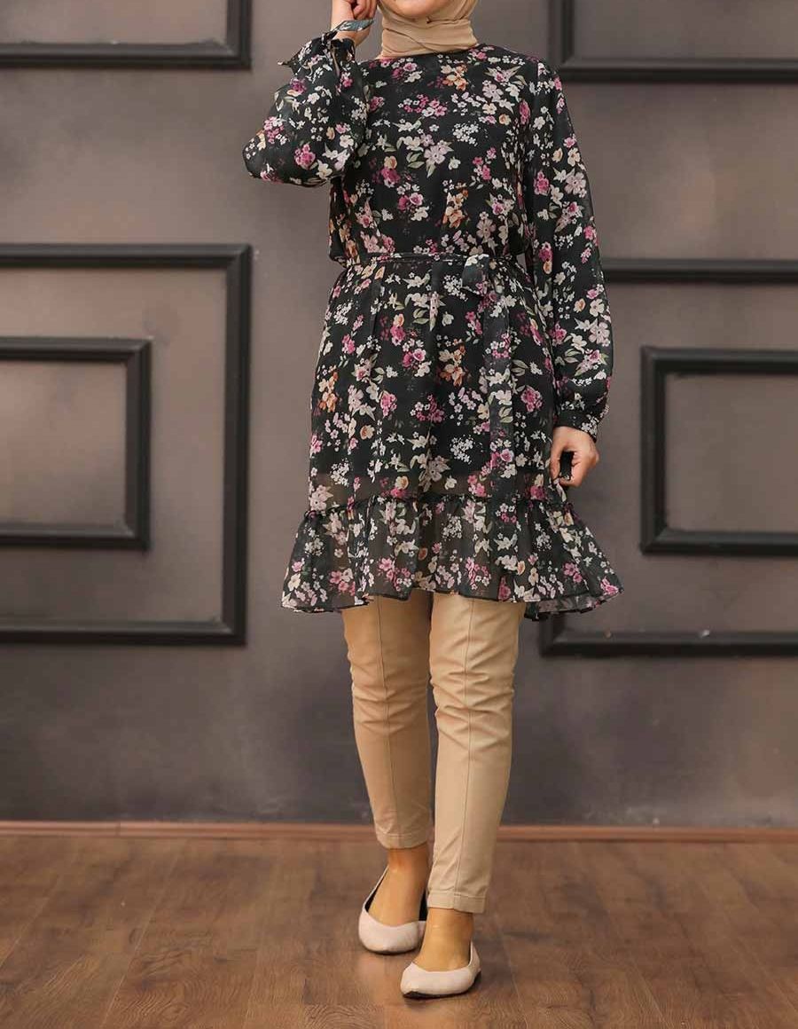 Black Hijab Tunic